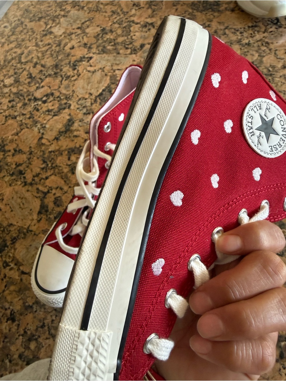 Converse Chuck Taylor All Star "Valentine's Day" high-top shoe - Picture 10 of 12
